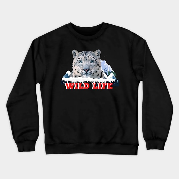 Wild Life Crewneck Sweatshirt by TASKARAINK